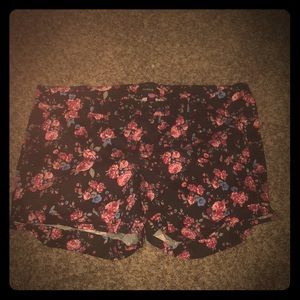 Torrid floral shorts